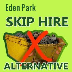 Eden Park skip hire alternative