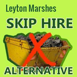 Leyton Marshes skip hire alternative