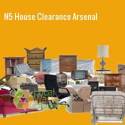 N5 house clearance Arsenal