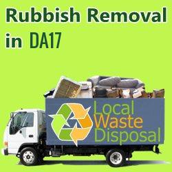 rubbish removal in DA17