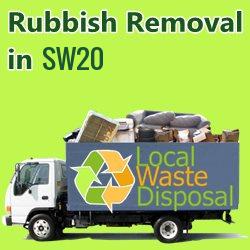 rubbish removal in SW20