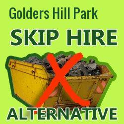 Golders Hill Park skip hire alternative