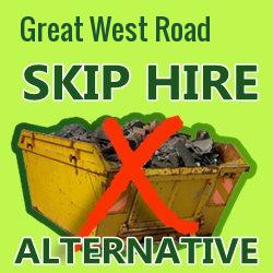 Great West Road skip hire alternative
