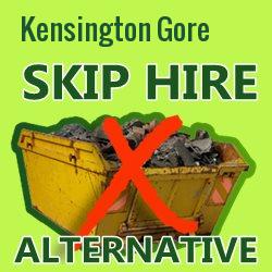 Kensington Gore skip hire alternative