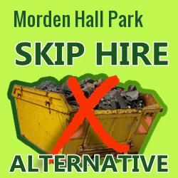 Morden Hall Park skip hire alternative